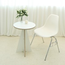 우드레이 HPM 원목 사이드 협탁 4번, 화이트