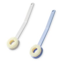 등딱이 샤워계의 효자손 2종, 오션블루, 아이보리, 1세트