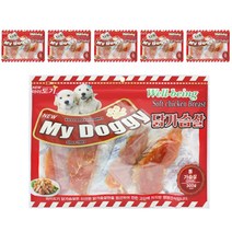 펫더맨 마이도기 강아지 간식 300g, 통닭가슴살, 6개