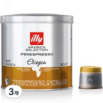 일리 일리커피 에티오피아 캡슐 21개입, 6.7g, 3개