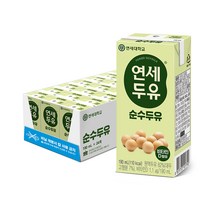 연세두유 순수두유, 24개, 190ml