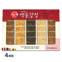 담미정 색동강정세트, 120g, 4세트