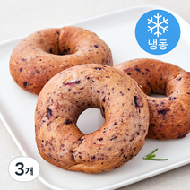 더건강한쌀베이글 블루베리 쌀베이글 3개입 (냉동), 330g, 3개