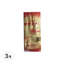 하얀손 미니 고무장갑 중, 아이보리, 중(M), 3개