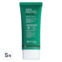 닥터마이스킨 시카 네이처 퓨어 선크림 SPF50+ PA++++, 60ml, 5개