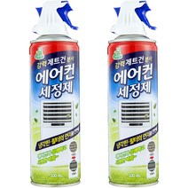 청개구리 에어컨 세정제, 330ml, 2개입