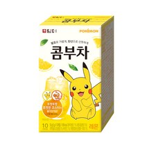 담터 포켓몬 콤부차 레몬, 5g, 10개입, 1개