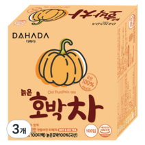 다하다 국산 늙은 호박차, 1g, 100개입, 3개