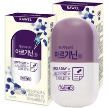 로엘 타블랩 에너지부스터 L 아르기닌 정 42g, 2개, 60정