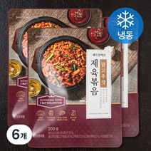 쉐프컬렉션 신세계푸드 꿀고추장 제육볶음 (냉동), 200g, 6개