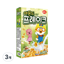 씨알로 아몬드 프레이크 시리얼, 580g, 3개