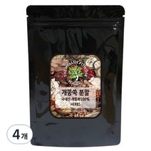 스쿨아이 개똥쑥 분말 국내산, 4개, 200g