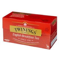트와이닝 잉글리쉬브랙퍼스트 티백, 2g, 25개입