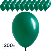 셈퍼텍스 스탠다드 풍선 30cm, 포레스트그린, 200개