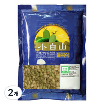 소백산영농조합 유기농 찰녹미, 500g, 2개