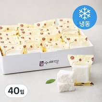 수라당 우유가득 설기 (냉동), 45g, 40입