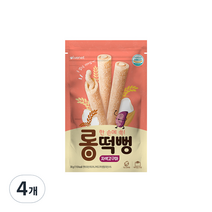 아이배냇 유아용 롱떡뻥 씰과자 30g, 자색고구마맛, 4개
