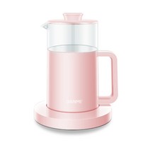 단미 무선 보온 유리 전기 티포트, KET01(핑크)