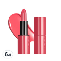 미샤 데어 루즈 쉬어 슬릭 립스틱 3.5g, 콜트 피버, 6개