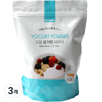 오붐 요거트 파우더, 1kg, 1개입, 3개