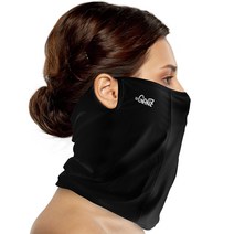 디간지 UV차단 스포츠 마스크, 블랙