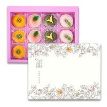 화과방 더담아 다정다감 찹쌀떡 선물세트 + 쇼핑백, 660g, 1세트