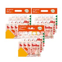 오가닉디노 공룡 레드디노 딸기주스 100ml, 딸기맛, 24개