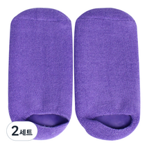 풋인솔 각질관리 발바닥 보습양말, 2세트