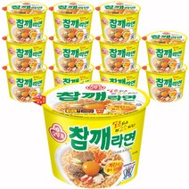 오뚜기 참깨 컵라면 110g, 12개