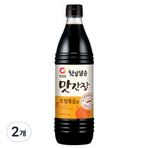 청정원 햇살담은 맛간장 조림볶음용, 840ml, 2개