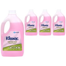 크리넥스 소프트 폼 솝 스윗파우더향, 4개, 1.95L