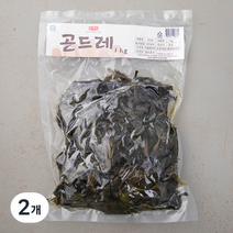 나무새 국산 곤드레, 1kg, 2개