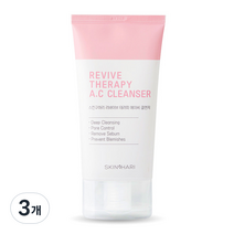 스킨구하리 리바이브테라피 에이씨 클렌저, 150ml, 3개