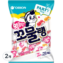 오리온 왕꿈틀이 꼬물탱 젤리, 336g, 2개