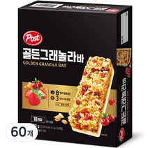 포스트 골든 그래놀라 밀크바, 27g, 60개