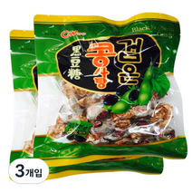 청우식품 검은콩사탕, 250g, 3개입