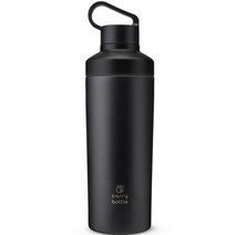 캐리보틀 리프 텀블러, 530ml, 블랙