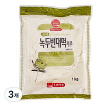 초야식품 참조은 녹두 빈대떡 가루, 1kg, 3개