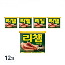 리챔 오리지널 햄통조림, 340g, 12개