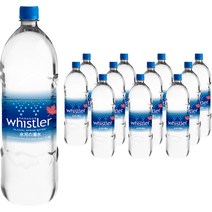 휘슬러 워터 생수, 1.5L, 12개