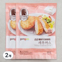 곰곰 에어프라이어용 새우까스(냉동), 200g, 2개