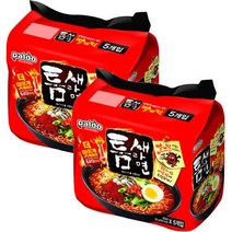 팔도 틈새라면 빨계떡 120g, 10개