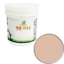 순앤수 방문 가구용 페인트 1L, 오렌지핑크 NR1106, 1개