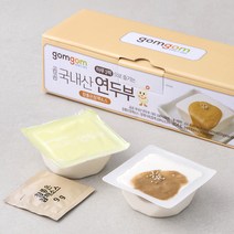 곰곰 정성가득 국내산 연두부 +참깨소스 134g, 6개입
