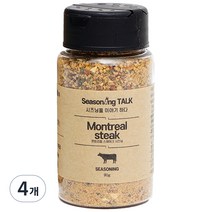시즈닝톡 몬트리얼 스테이크 시즈닝, 4개, 90ml