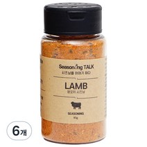 시즈닝톡 양꼬치 시즈닝 쯔란, 6개, 90ml