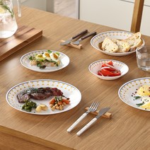 파이렉스 1인 그릇 7p 세트 + 선물패키지, 하모니팝, 식기 7p