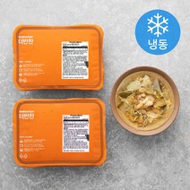 더반찬 용대리황태해장국 (냉동), 550g, 2개