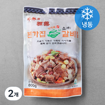 본가집 소갈비찜 대용량 (냉동), 800g, 2개