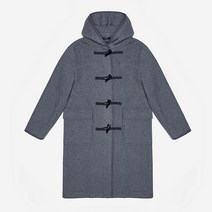 NII 남녀공용 세미오버 더플 코트 NNUELVWA221